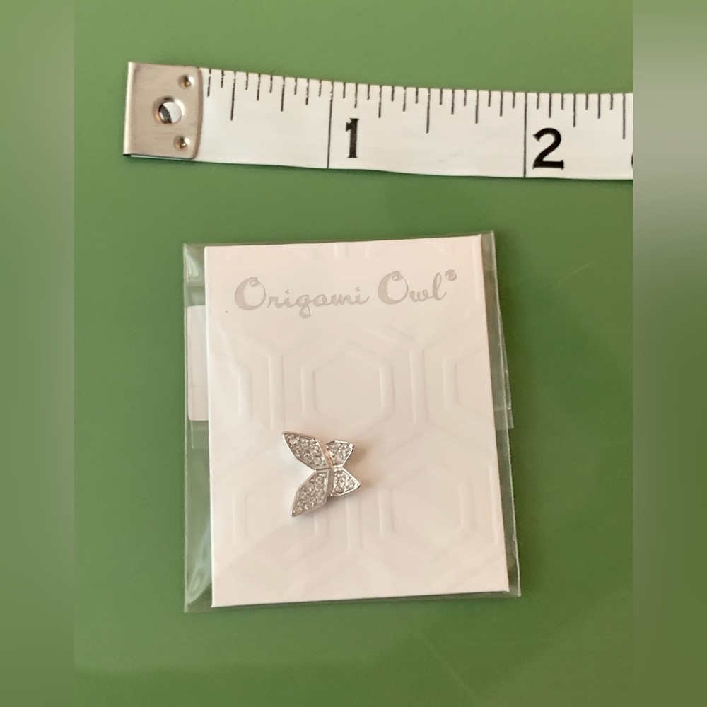 Legacy Pavé Butterfly Charm W/Swarovski Crystals